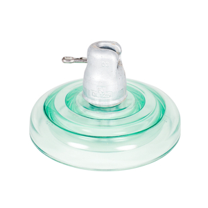 Isolateur en verre tremp&eacute; anti-bu&eacute;e 70kN U70BLP