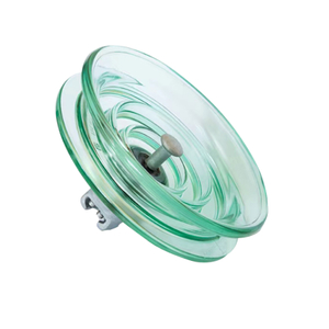Isolateurs en verre de type &agrave; double hangar UG100b146/450D, norme CEI pour lignes haute tension