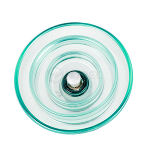 Isolateur en verre tremp&eacute; anti-bu&eacute;e 70kN U70BLP